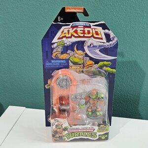 Legends of Akedo TMNT 1 Player Pack Samurai Mikey Michelangelo Mini Battling